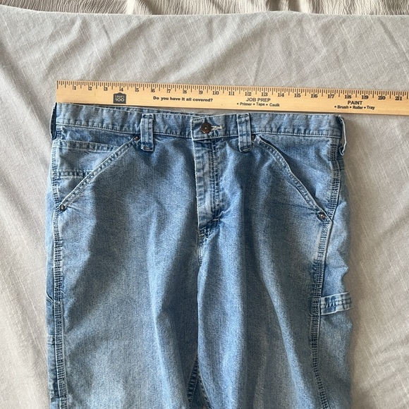 Lee Carpenter Blue Denim Jeans - Picture 7 of 9